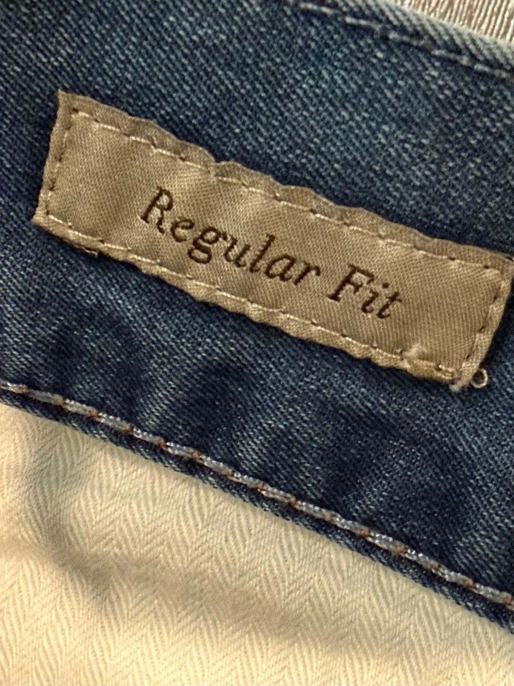 Authentic Men’s Canali Straight-Leg Jeans in Medium Blue
